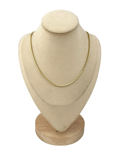 Özel Seri Yılan Zincir Kolye ( 45 Cm )