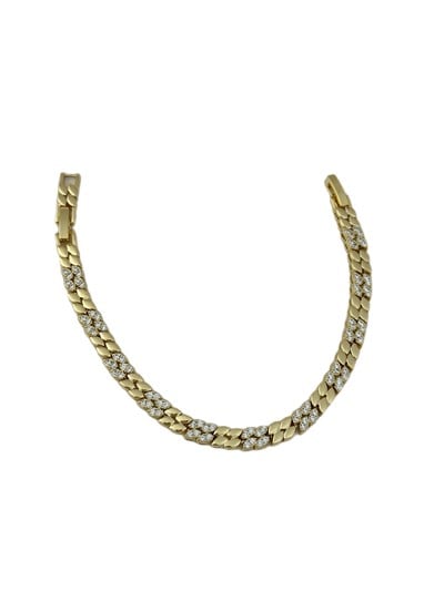 Özel Seri Zirkon Taş ve Plaka Mini Oval Figür Sıralı Bileklik (19 Cm)