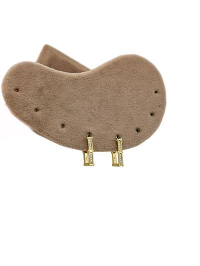 Özel Seri Zirkon Taşlı Dikdörtgen Model Küpe