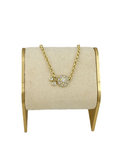 Özel Seri Zirkon Taşlı Kuzey Yıldız Figür Bileklik ( 20 Cm )