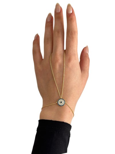 Özel Seri Zirkon Taşlı Nazar Figür Şahmeran