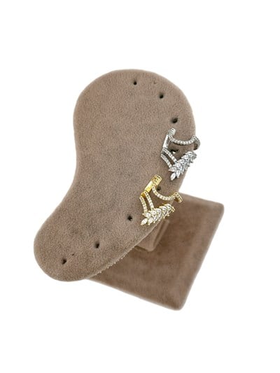 Özel Seri Zirkon Taşlı Tasarım Çoklu Görünüm Kıkırdak Küpe