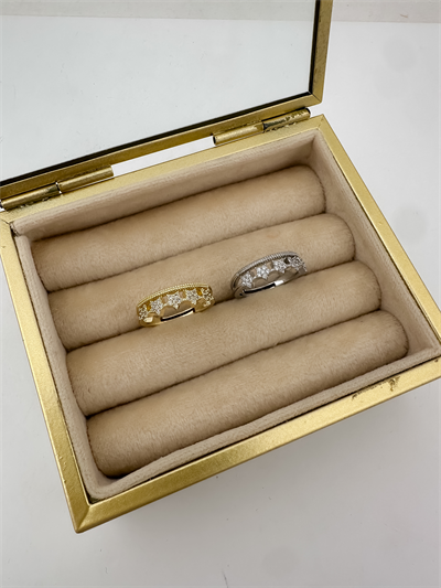 Özel Seri Zirkon Taşlı Yıldız Figür Sıralı Ayarlanabilir Yüzük