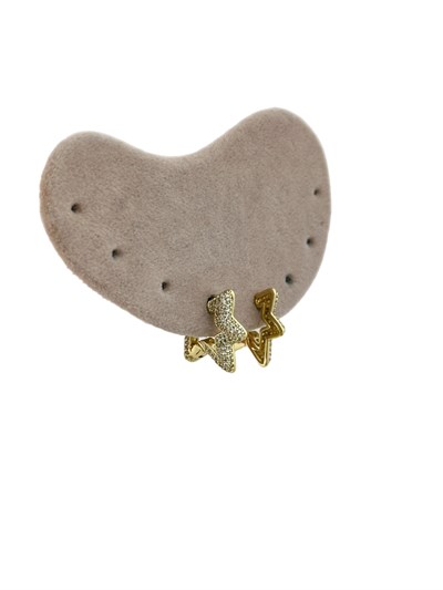 Özel Seri Zirkon Taşlı Yıldız Küpe