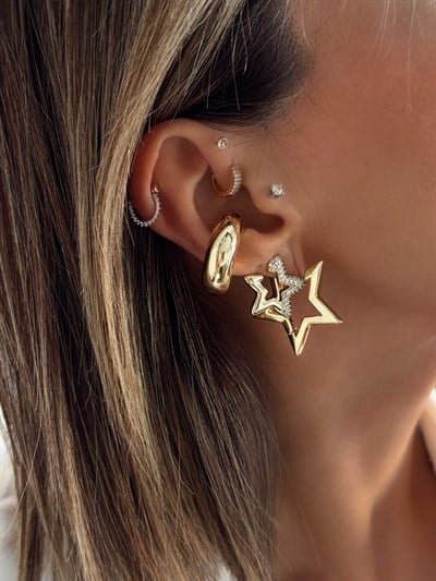 Plaka Yıldız Kombini