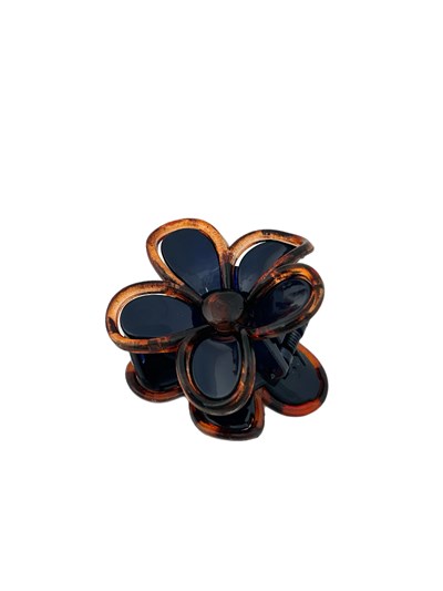 Renkli Mineli Çiçek Figür Mandal Toka