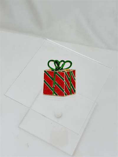 Renkli Sim Detay Hediye Paketi Broş