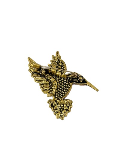 Renkli Taşlı Sinek Kuşu Broş