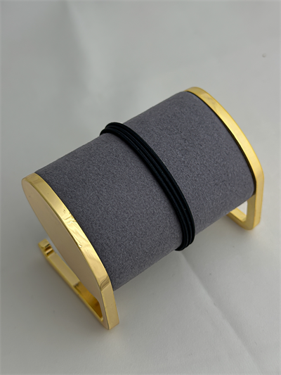 Siyah Dolama Mıknatıs Bileklik (51cm)