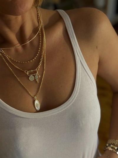 Tel Choker Kolye Kombini