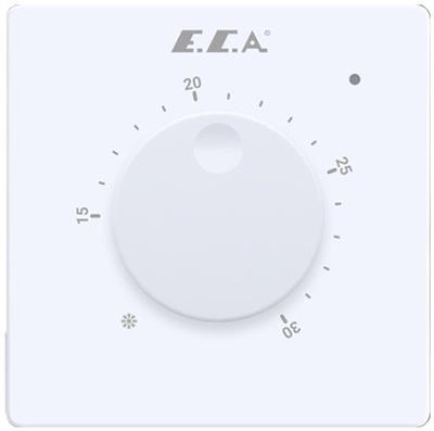 ECA 601021048 Manuel Oda Termostatı Beyaz