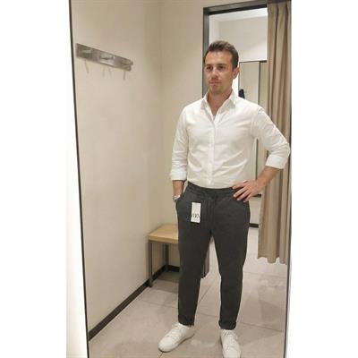 ERKEK KIŞLIK JOGGER KOYU GRİ