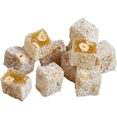 Bulk Coconut With Hazelnut Turkish Delight 5 Kg
