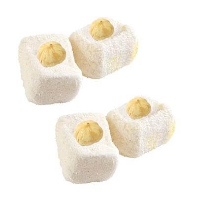 Bulk Coconut With Hazelnut Sultan Turkish Delight 5 Kg