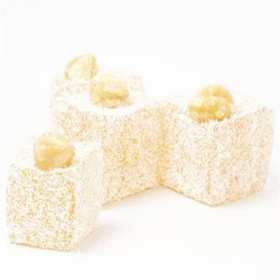 Bulk Coconut Hazelnut Top Turkish Delight 5 Kg