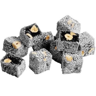 Bulk Coconut Cocoa With Hazelnut Turkish Delight 5 Kg