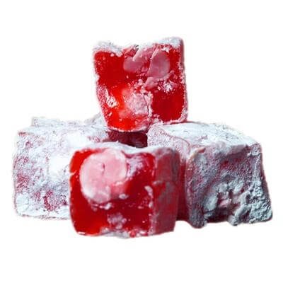 Bulk Pomegranate With Hazelnut Double Turkish Delight (%18-28) 5 Kg