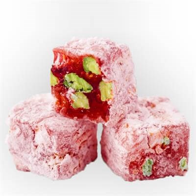 Bulk Pomegranate With Pistachio Double Turkish Delight (%15-23) 5 Kg