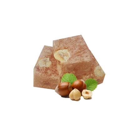 Bulk Orange Flavored With Hazelnut Turkish Delight 5 Kg