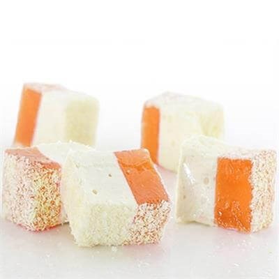 Bulk Orange Pasha Turkish Delight 5 Kg