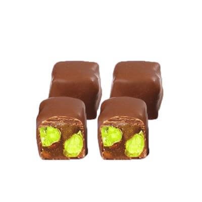 Bulk Milk Chocolate With Pistachio Double 5 Kg