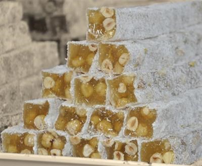 With Hazelnut Long Turkish Delight 1 Kg
