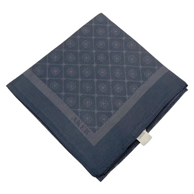 Aker Cotton Eşarp - Antrasit Mavi 923