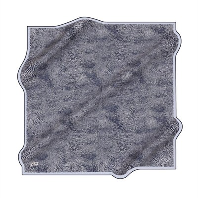 Aker İpek Eşarp - 8957713-921 Lacivert Twill