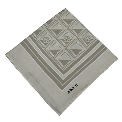 Aker İpek Eşarp - 8968713-931 Taş Twill