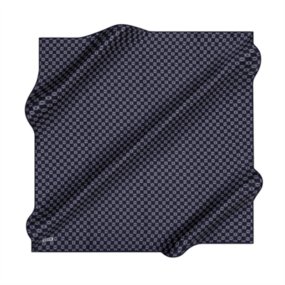 Aker İpek Eşarp - 8991713-921 Lacivert Twill