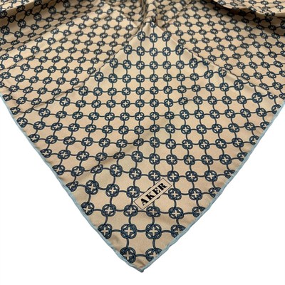 Aker İpek Eşarp - 8991713-923 Bej Twill