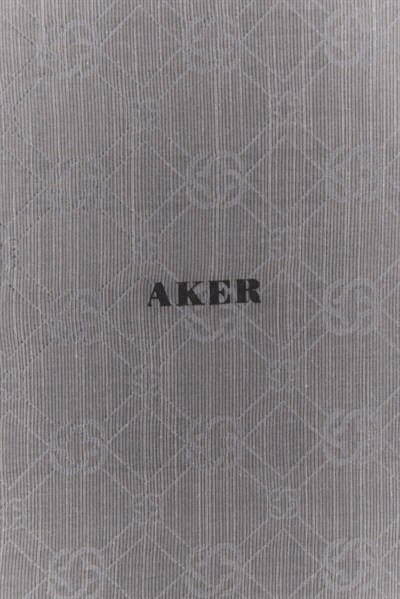 Aker Jakarlı İpek Koton Şal - 8935977-971 Gümüş Gri