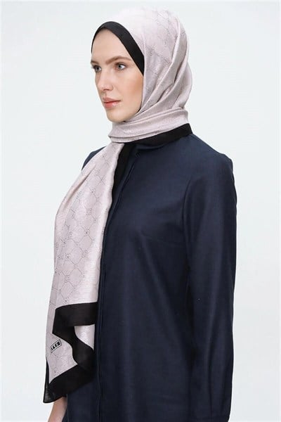 Aker Koza Şal - Taş Siyah 913