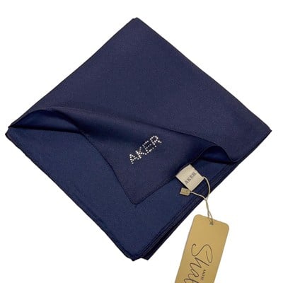 Aker Kristal Eşarp - Lacivert 925