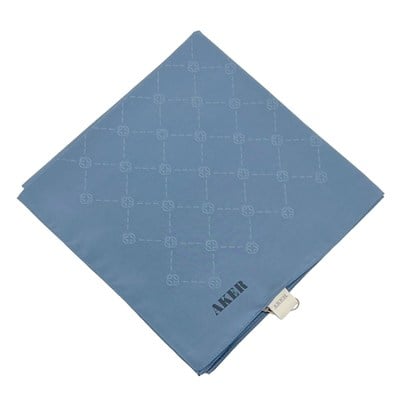 Aker Monogram Eşarp - Kot Mavi 924