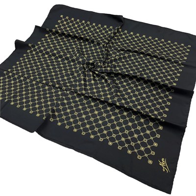 Aker Twill Eşarp - 7857795-918 Siyah Gold