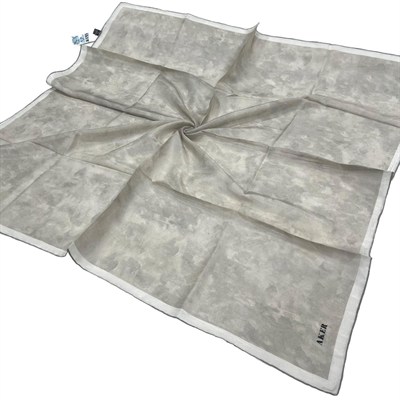 Aker Yaz Serinliği İpek Koton Eşarp - 7208221-431 Taş