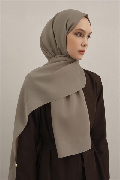 Armine Düz Lyocell Şal - Soft Taş 07