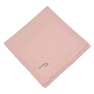 Armine Düz Twill Eşarp - Açık Pudra