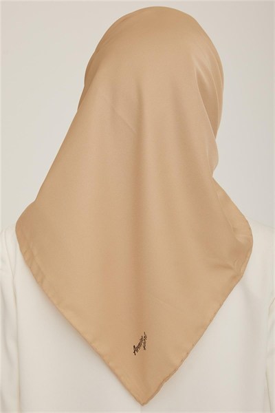 Armine Düz Twill Eşarp - Bej 777