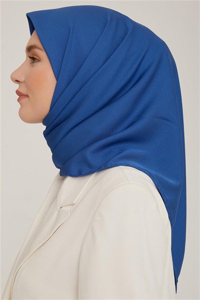 Armine Düz Twill Eşarp - İndigo 789