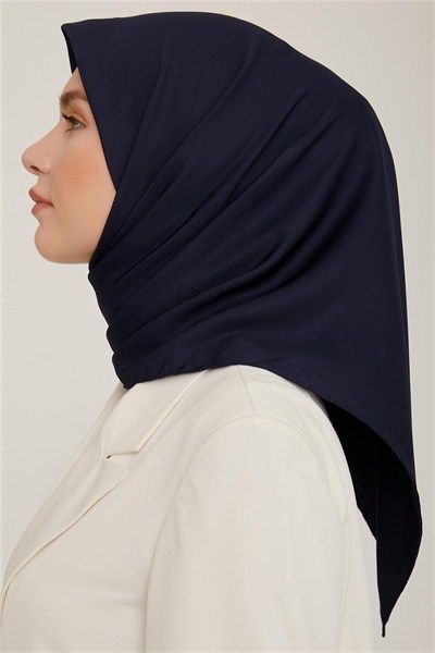 Armine Düz Twill Eşarp - Lacivert 771