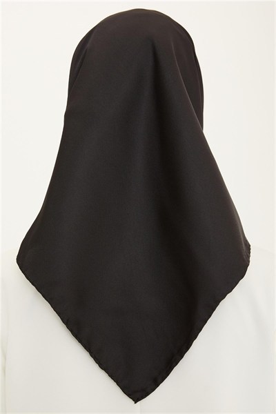 Armine Düz Twill Eşarp - Siyah 1075