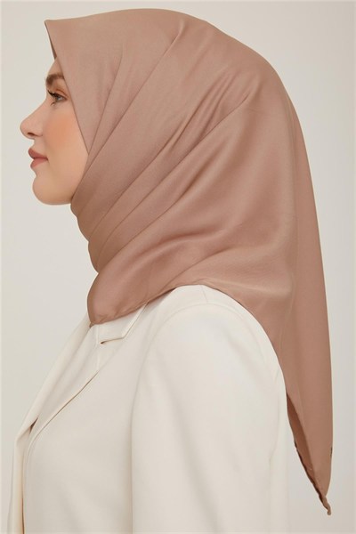 Armine Düz Twill Eşarp - Vizon 770