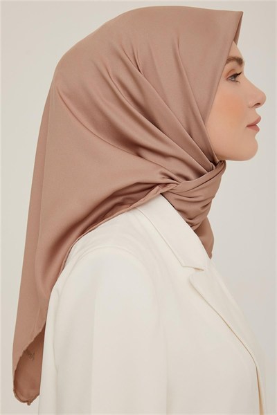 Armine Düz Twill Eşarp - Vizon 770