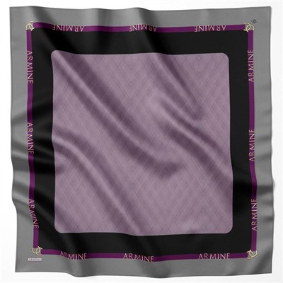 Armine İpek Eşarp 2023 Kış 8813-36 Twill