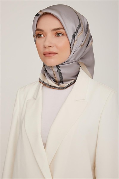 Armine İpek Eşarp 2023 Kış 8833-38 Twill