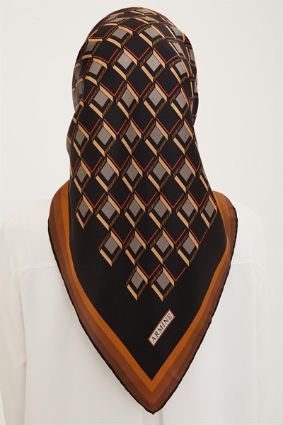 Armine İpek Eşarp 2023 Yaz 8913-06 Twill