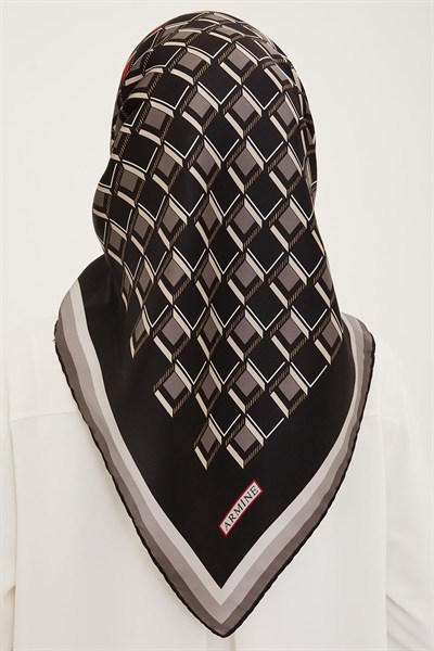 Armine İpek Eşarp 2023 Yaz 8913-32 Twill