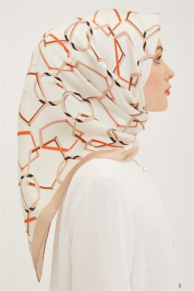 Armine İpek Eşarp 2023 Yaz 8916-53 Twill